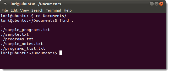 Guna perintah Find di dalam Linux